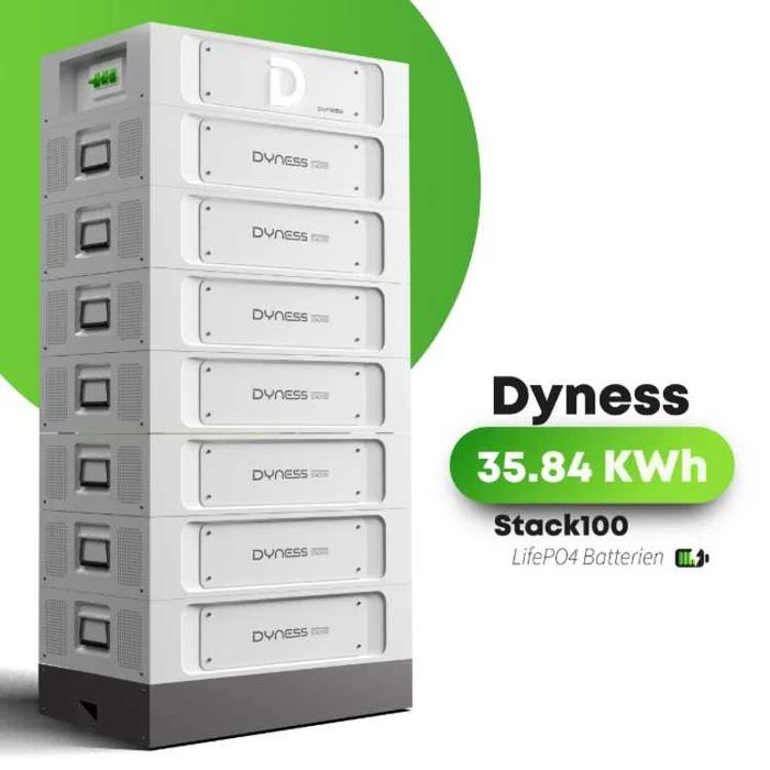 Блок батарей Dyness Stack 35.84  кВт/год 7xS51100 700Ah LiFePO4