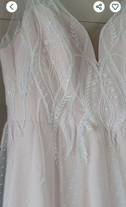 Suknia ślubna plus size XL XXL styl Anna Kara