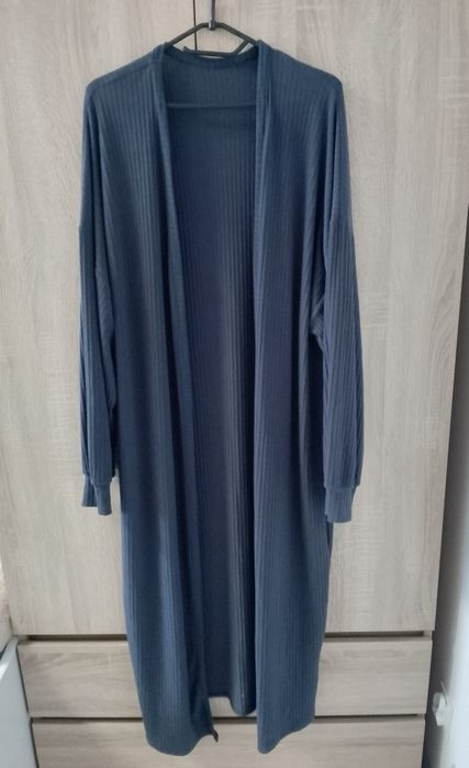 Długi sweter kardigan damski 50/52