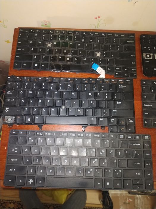 Клавиатура для ноутбука HP / Dell | Оригинал | Pavilion / ProBook / In