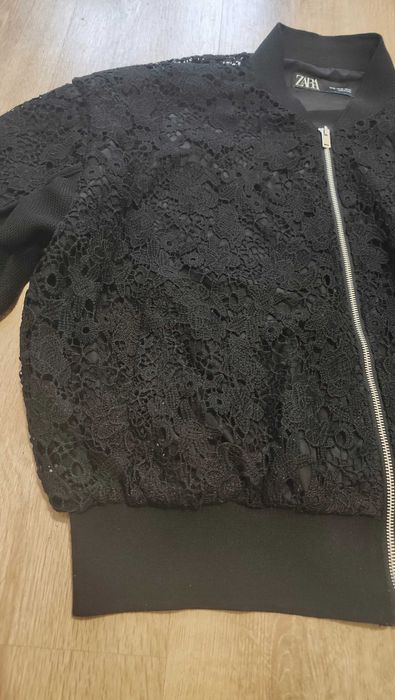 Koronkowy bomber ZARA