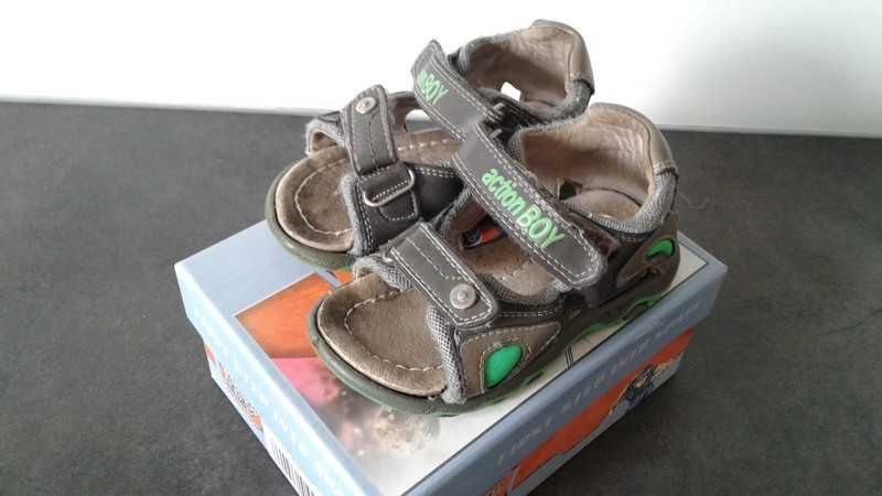 Action boy sandały  buty dla chłopca r.22  buciki