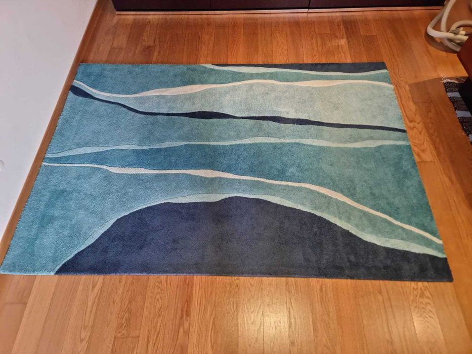 Tapete Azul Sala/Quarto - 1.60m x 2.30m