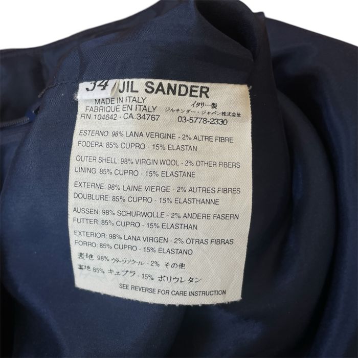 Спідниця Jil Sander шерстяна