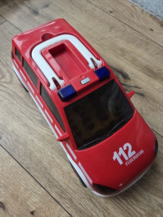 Zabawka strażackie auto garaż dla samochodów