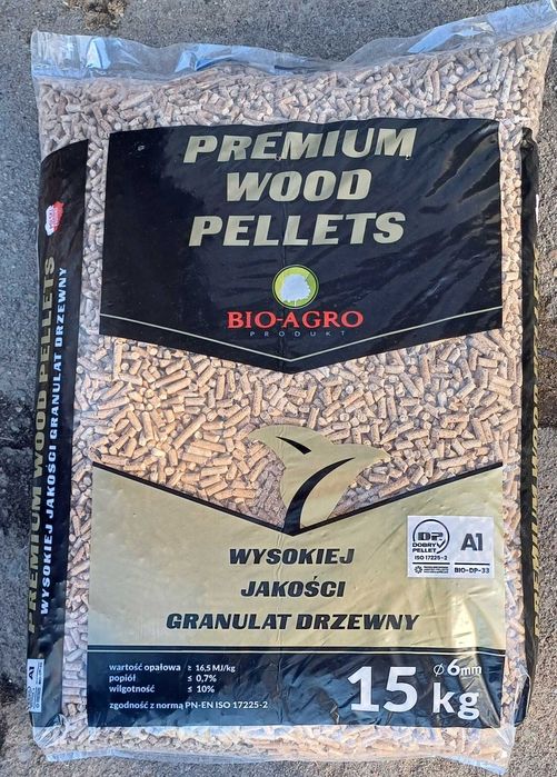 PELLET drzewny certyfikowany A1