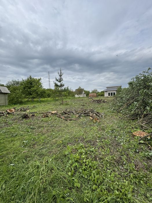 Косіння трави ділянок чагарників