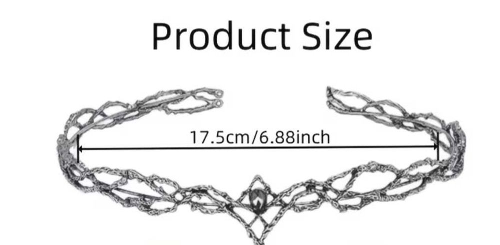 Opaska do włosów w stylu leśnym