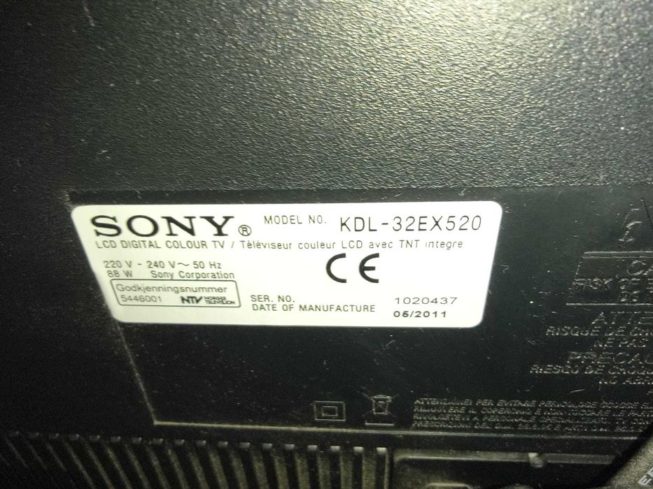 TV Sony 32 KLD32EX520