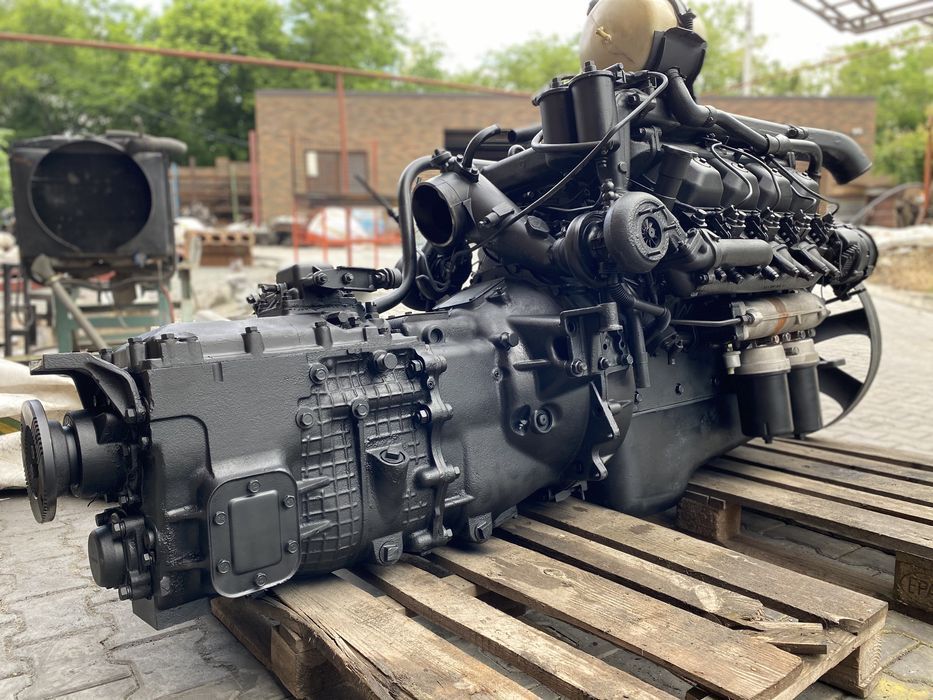 КПП 154 КАМАЗ 1-но дисковое сцепление с делителем № 154.1700056