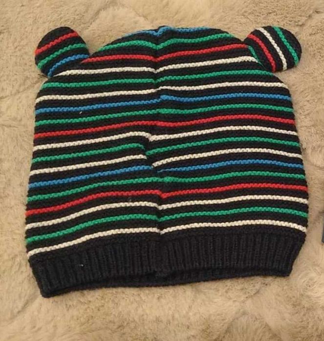 Nowa czapeczka dziecięca r.74-80