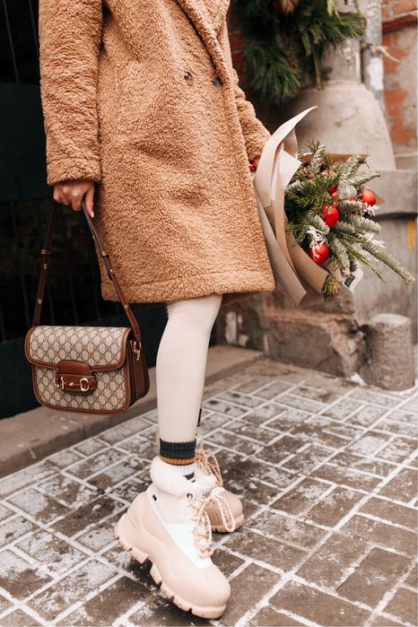 Пальто тедди Michael kors