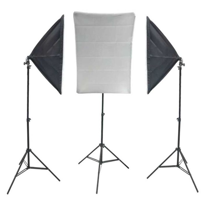 Soft Box para Fotografia com Luzes e Tripé Novo