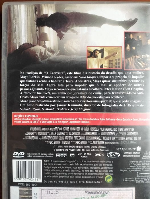 Owned DVDs (Lost Souls)64752347569153122