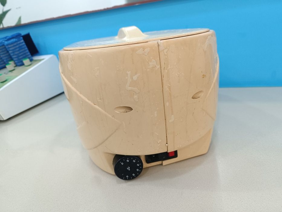 Panela de parafina de pêssego