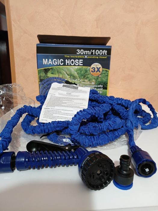 Шланг поливочний 30 м розтягуючий Magic hose.