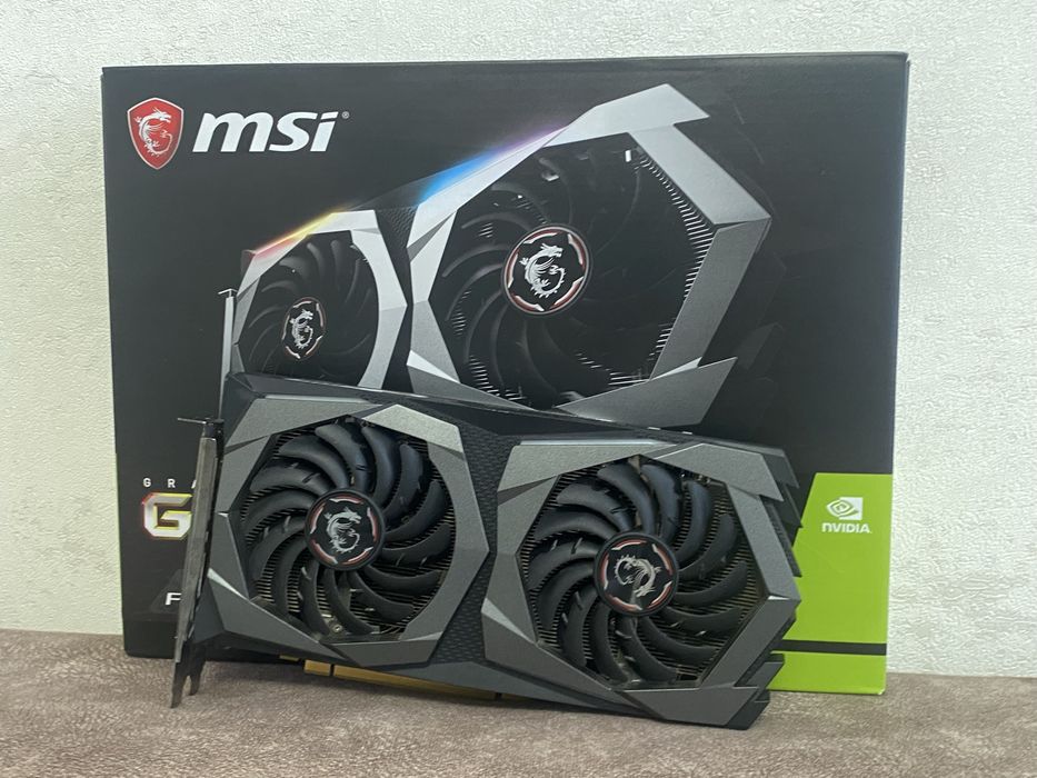 Відеокарта Geforce GTX 1660 MSI GAMING X 6 GB
