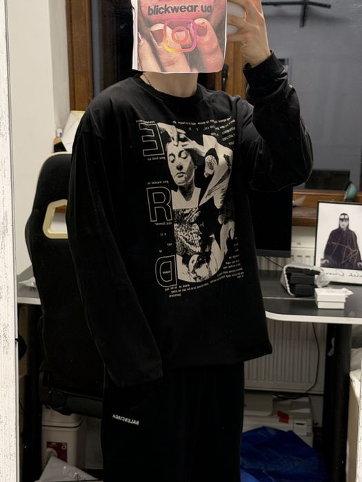 лонгслив Enfants Riches deprimes logo longsleeve S M L rick owens