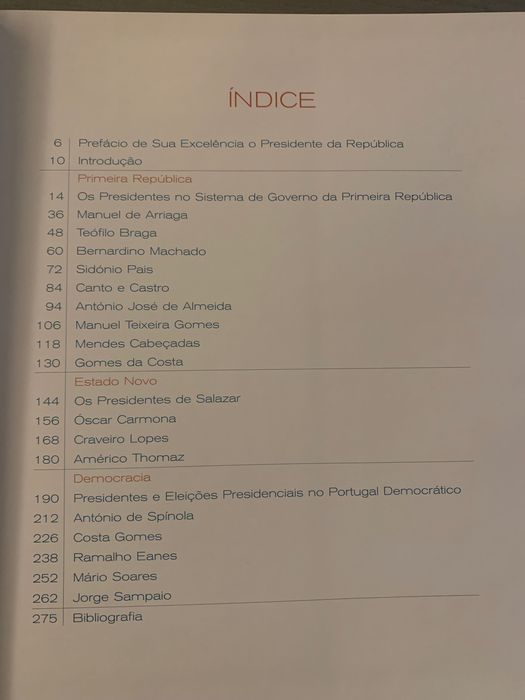 LIVRO "OS PRESIDENTES DA REPÚBLICA"
