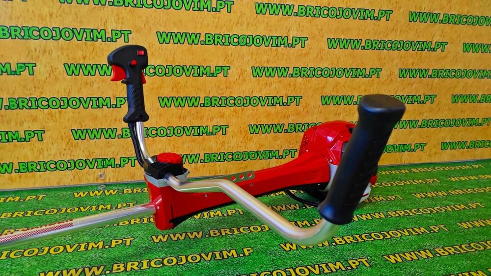 Roçadora Gasolina 62cc 3.5cv NOVAS Anti-Vibração + Disco + Bobine Fio