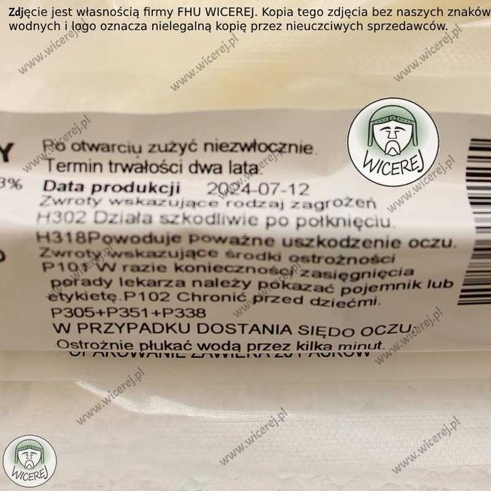 Świeże Paski Szczawiowe Paski z kwasem szczawiowym i gliceryną 20szt