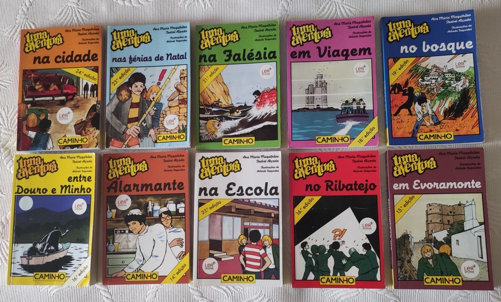 Livros "Uma Aventura"