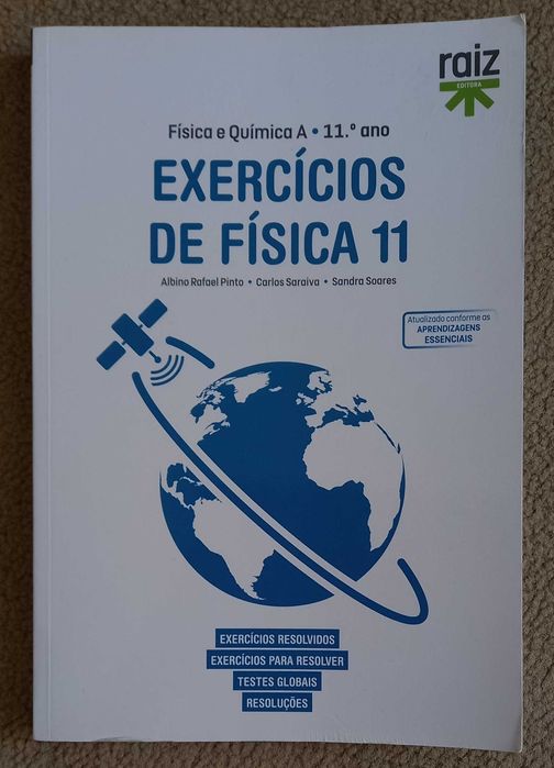 Manual de exercícios de Física de 11 ano, Raiz Editora