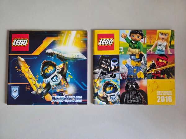 LEGO - 2x Catálogo 2016 (1º e 2º semestre)