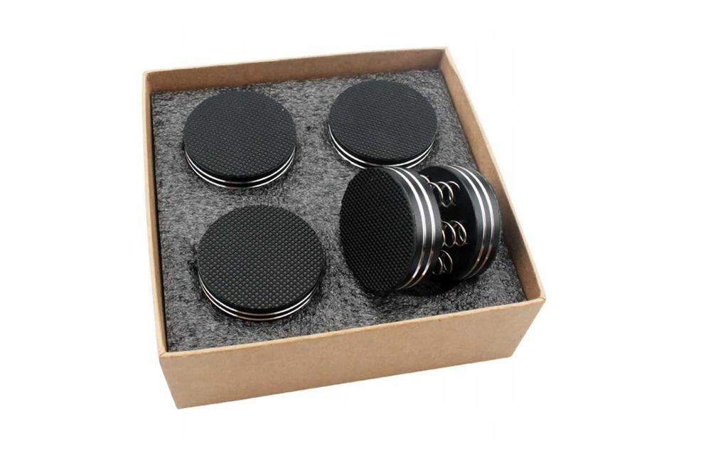 Nóżki podkładki antywibracyjne audio 4 sztuki nowe absorbery