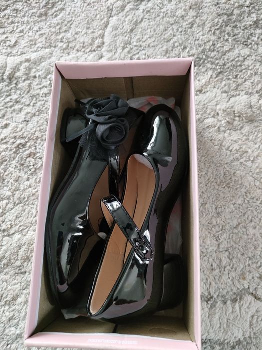 Lakierki dziewczęce Neli Blue 32