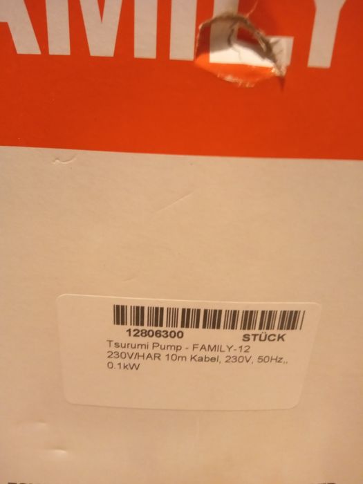 Pompa do wody Tsurumi Family-12