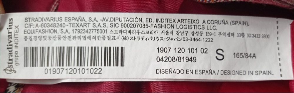 Розовый двубортный блейзер Stradivarius в клетку