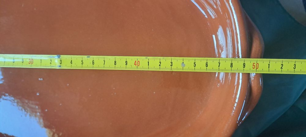 Assadeira oval de barro nova grande