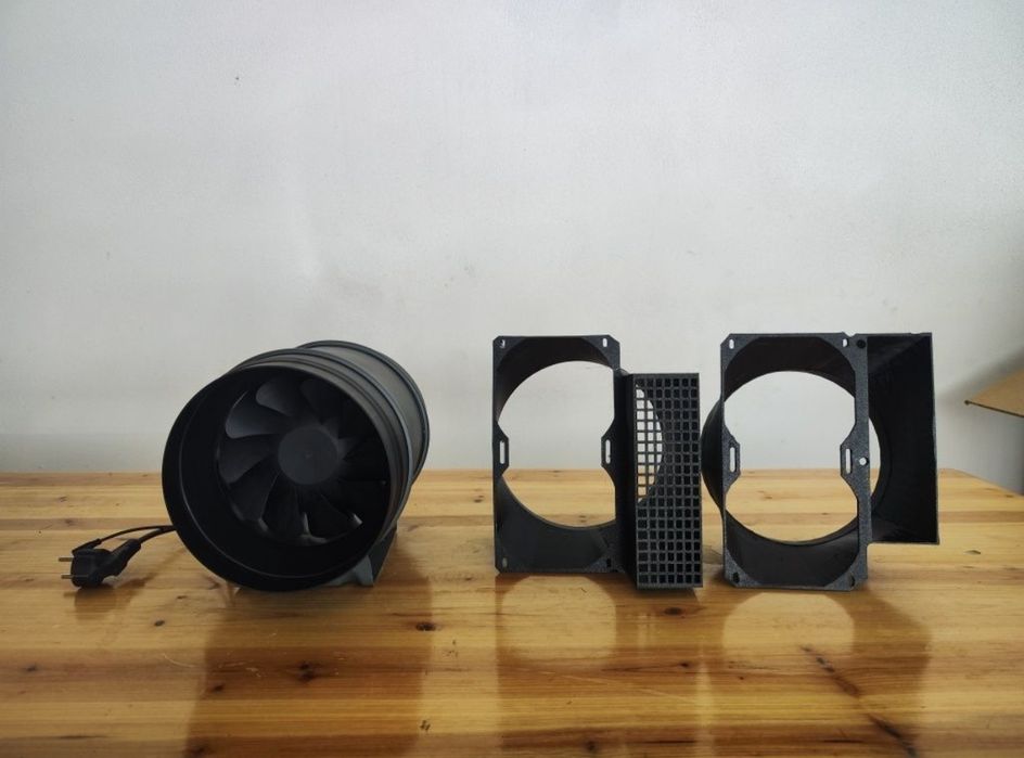 Antminer s19k, s19j, S21, Watsminer, Alteração sistema silencioso