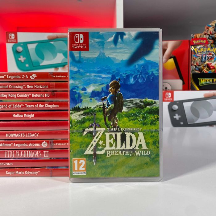 Гра Nintendo Switch Legend of Zelda Breath of The Wild Світч ігри Нова
