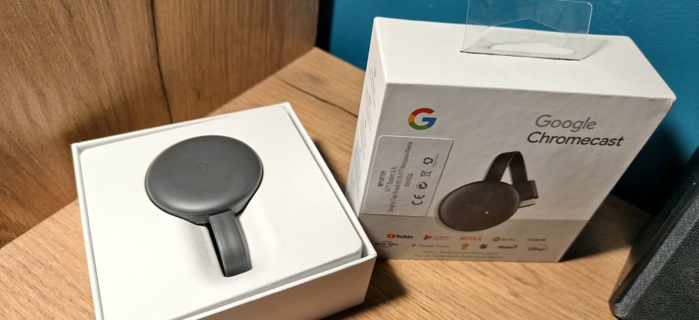 Google Chromecast 3, zestaw