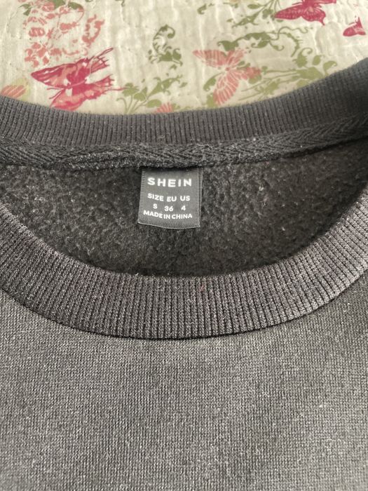 sweat preta, shein