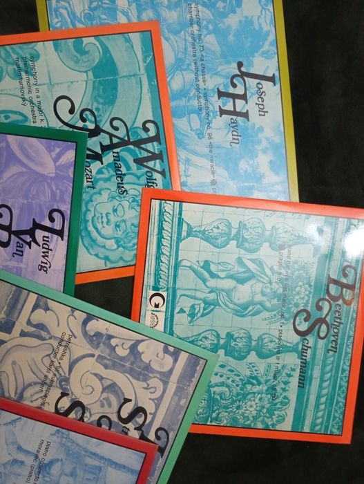 6 discos Vinil antigos Musica classica - Como novos!