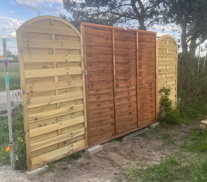 Ogrodzienie drewniane