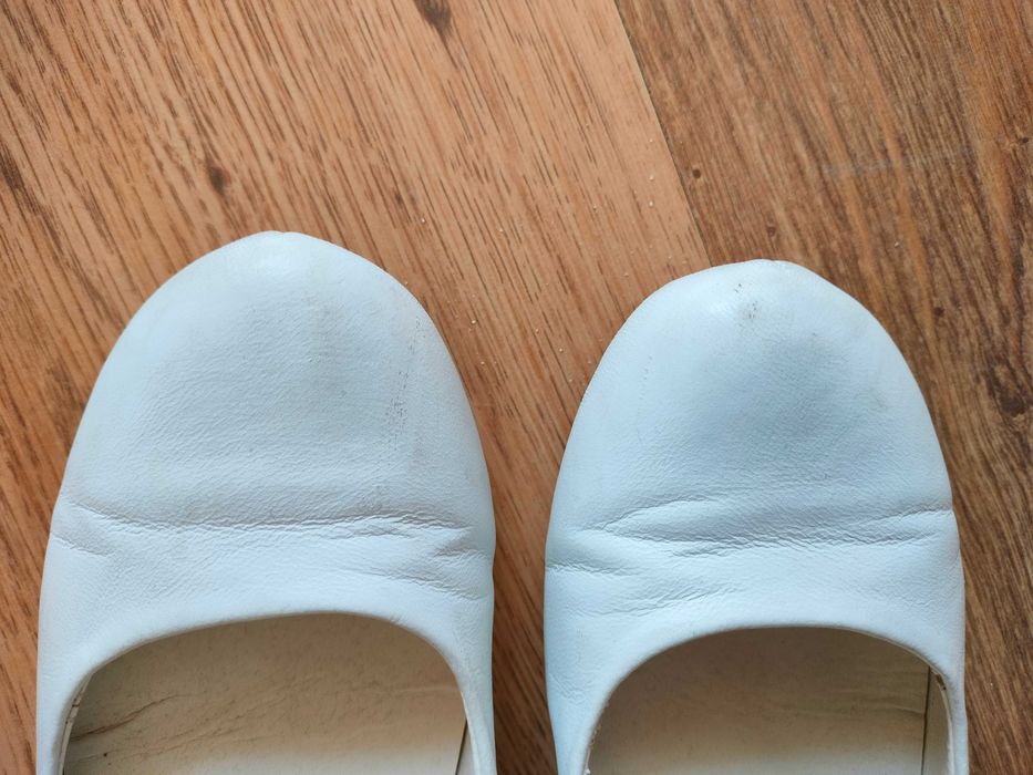 Białe buty komunijne 33 wkładka 21,8 cm Agaxy
