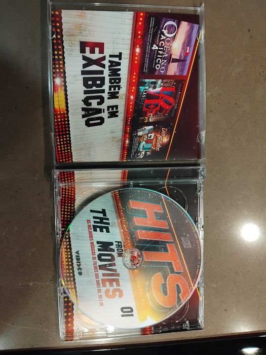 Cd duplo from the Movies 80,90 e 2000