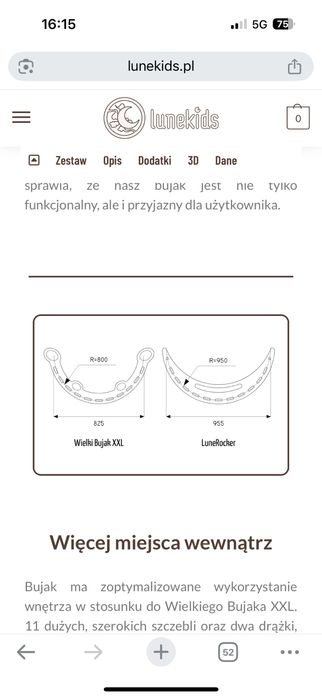 Bujak LuneRocker XXL