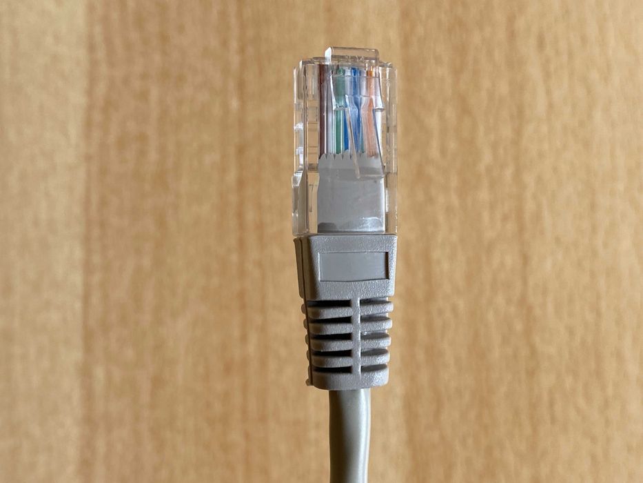 Сетевой кабель Ethernet Cat. 5 (патч-корд) - 1,1 м, витая пара 26AWG