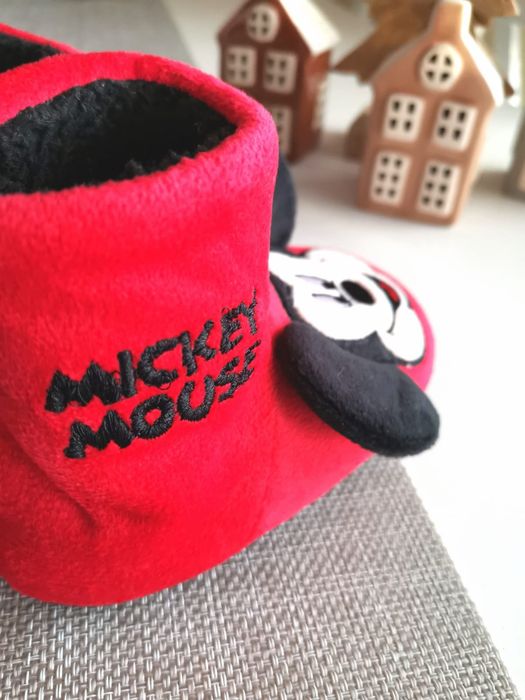 Mickey Mouse piękne cieplutkie kapcie