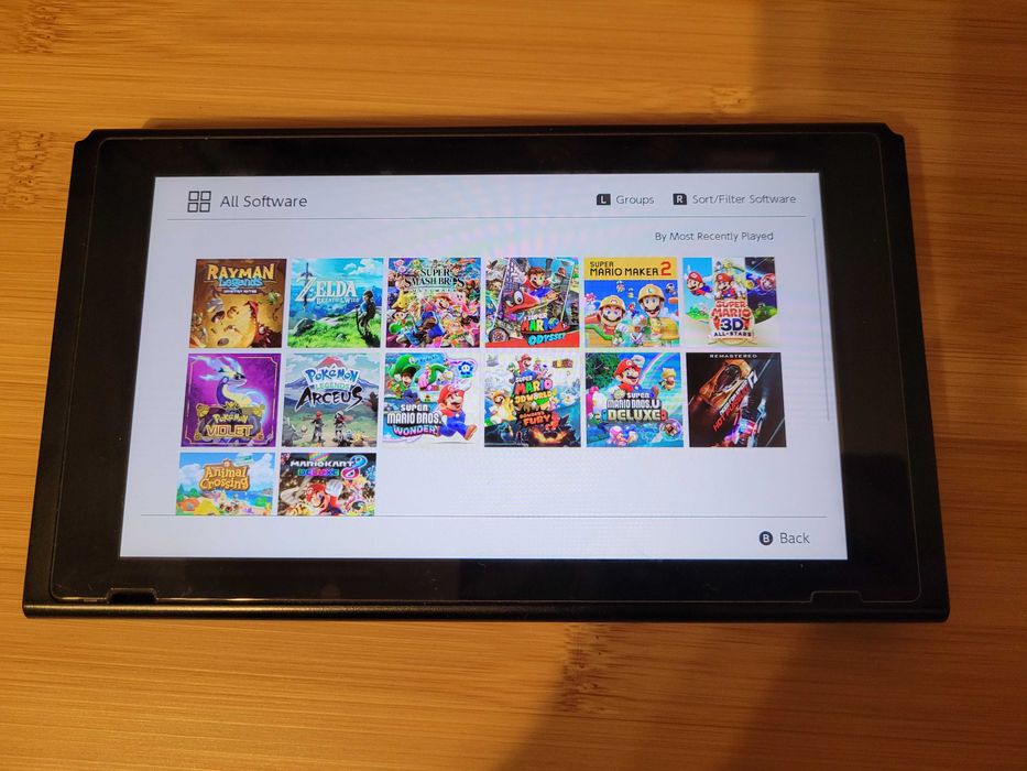 Konsola Nintendo Switch Przerobiona CFW Sam tablet + 128gb Gry