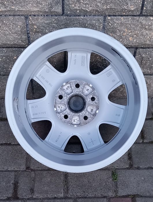 Диск R16 5×120 VW Т5 Т6 Transporter Легкосплавний Титан Запаска