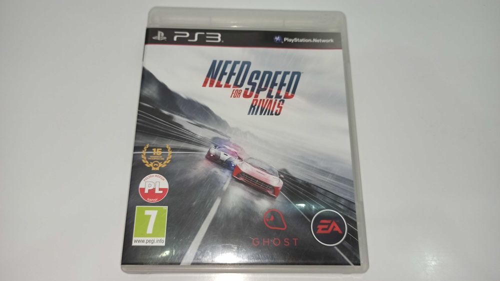 ps3 NEED FOR SPEED RIVALS po polsku wyścigi samochodowe polska okładka