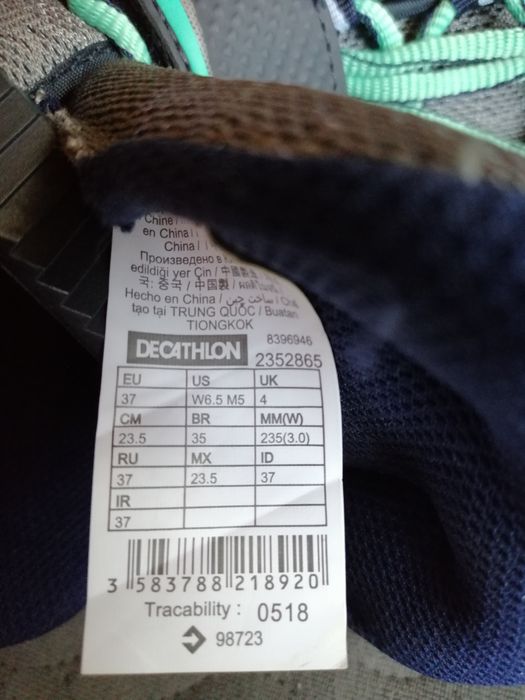 Rolki fitness Oxelo Fit500 Peppermint