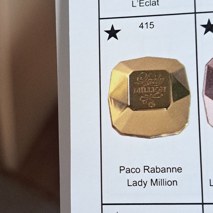 Paco Rabanne Lady Million odpowiednik z Glantier 415 perfumy