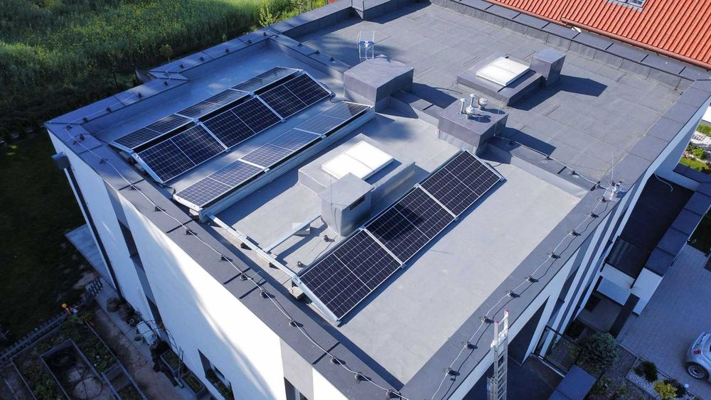 Dachy płaskie.Stropodach.Usługi dekarskie.Hydroizolacja.Membrana